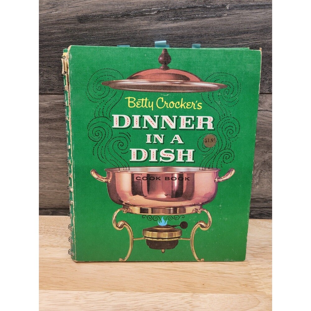 Betty Crocker's Dinner in a Dish 1965 First Edition 1st Print Vintage Cookbook